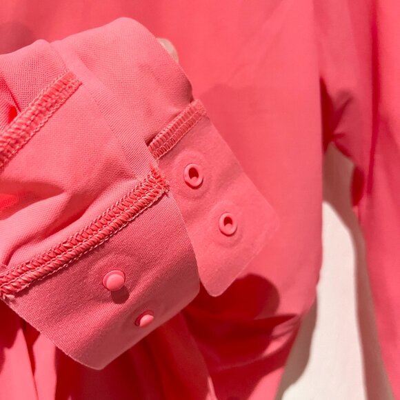 Sz M Lululemon Wundermost Nulu Mesh Long-Sleeve Crewneck Bodysuit - Picture 4 of 8